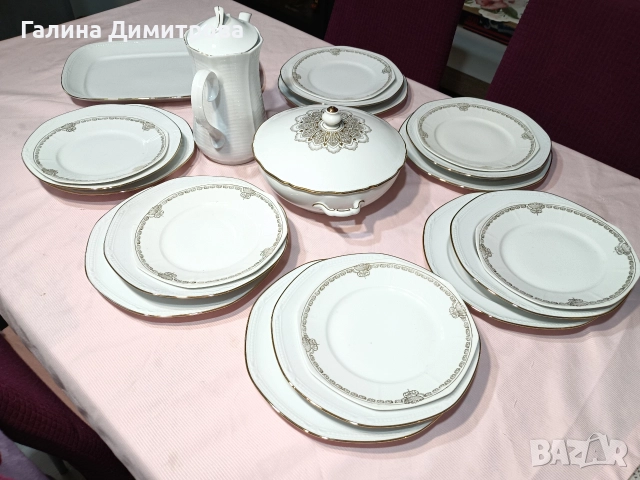 Баварски сервиз в снежно бяло , снимка 8 - Сервизи - 52569125
