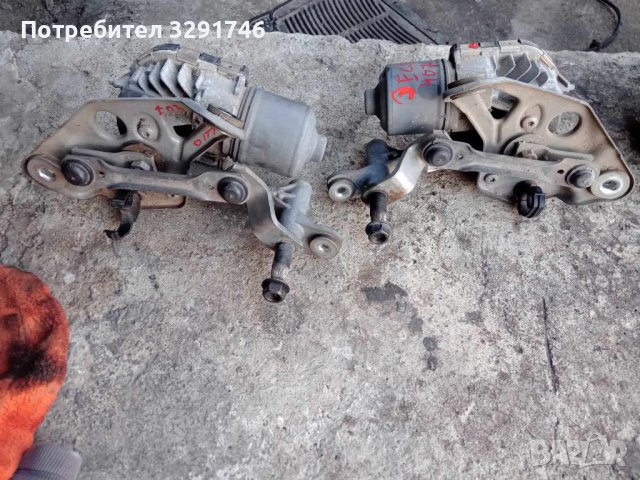 Лостов механизъм чистачки с моторче ляв-десен брой 40лв за Пежо 407 2000 HDi 136к.с 2004г , снимка 1 - Части - 43230343