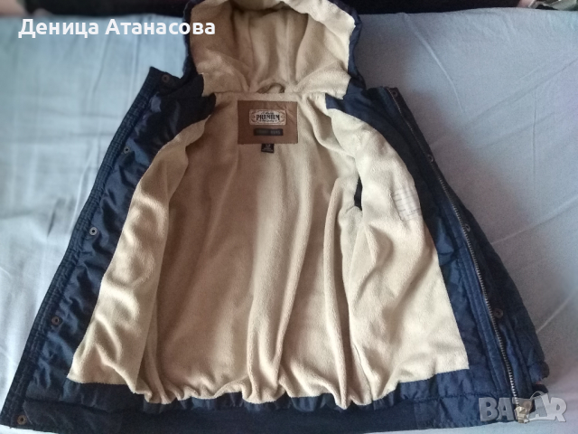 Суичъри, блузки, ризки, панталон, чорапогащник, зимно яке с ръкавички размер 122/128, снимка 11 - Детски анцузи и суичери - 36418089