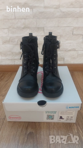 Детски топли боти 33 номер, снимка 2 - Детски боти и ботуши - 51986117