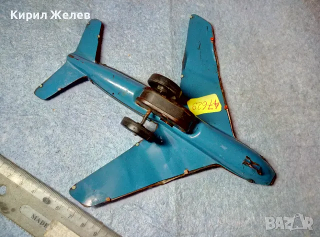 ЛАМАРИНЕНО САМОЛЕТЧЕ Стара КОЛЕКЦИОНЕРСКА ИГРАЧКА РЯДЪК МОДЕЛ 47629, снимка 15 - Колекции - 47963241