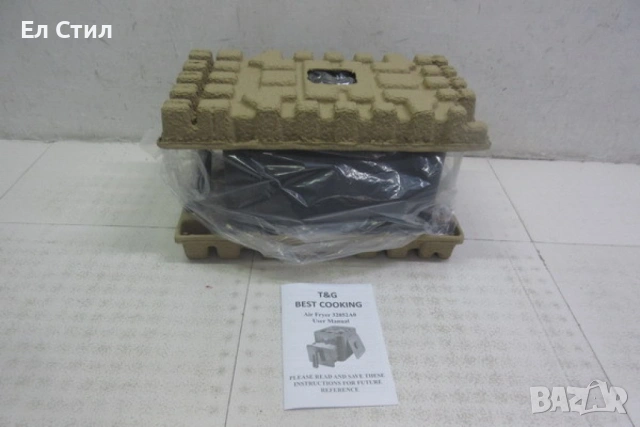 Air Fryer 32852A Две в 1/ 4.3L + top grill - 1500W (NEW)., снимка 6 - Фритюрници - 53586874