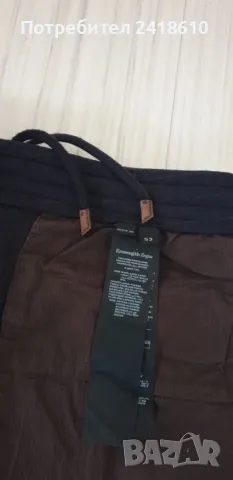 Ermenegildo ZEGNA  Wool Slim Fit Mens Size 52 / 34 НОВО! ОРИГИНАЛ! Мъжки спортно - елегантен Пантало, снимка 2 - Панталони - 48719750
