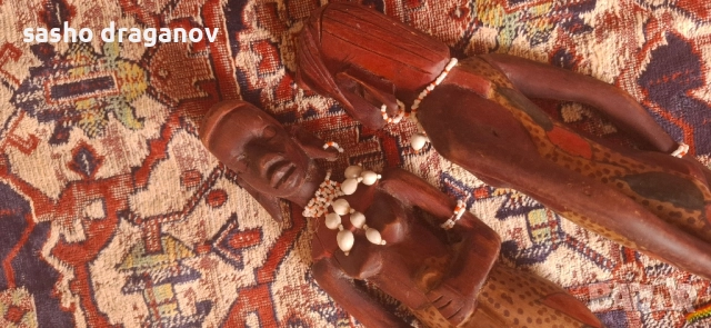 ръчно изработени африкански дърворезби, снимка 6 - Колекции - 52258277