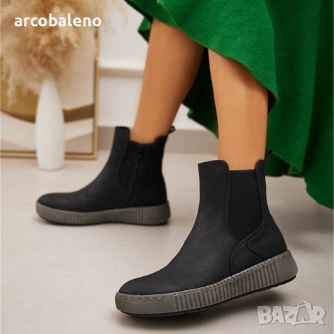 Дамски боти тип „Челси“, 4цвята , снимка 15 - Дамски боти - 51973391