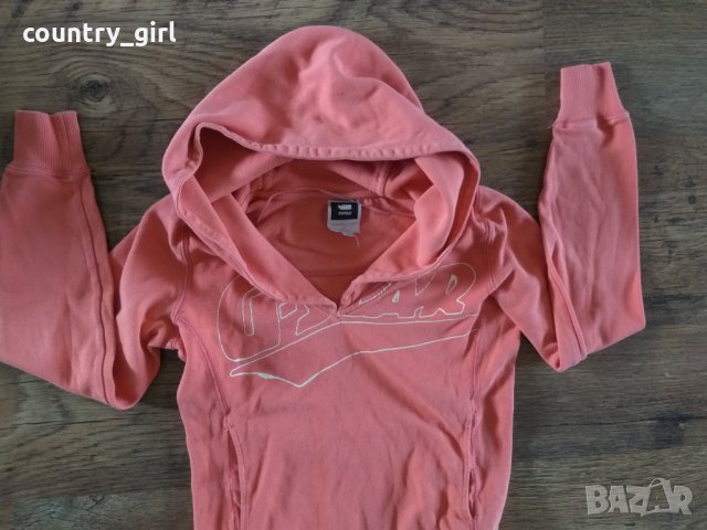 g-star nina hooded - страхотно дамско горнище, снимка 4 - Блузи с дълъг ръкав и пуловери - 26819000