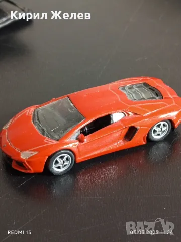 Метална количка LAMBORGHINI AVENTADOR MADE IN CHINA за КОЛЕКЦИЯ 43168, снимка 2 - Колекции - 49369622