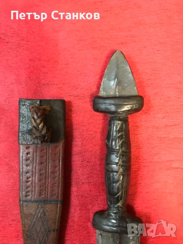 Туарегска кама, снимка 4 - Антикварни и старинни предмети - 52839793