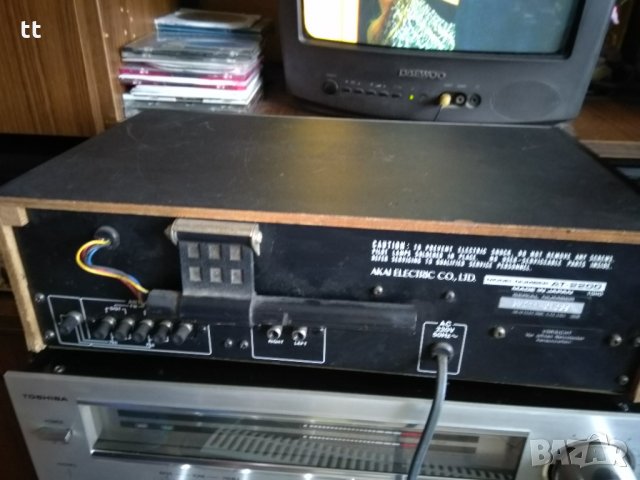 AKAI. AT-2200.тунер, снимка 4 - Ресийвъри, усилватели, смесителни пултове - 35423141