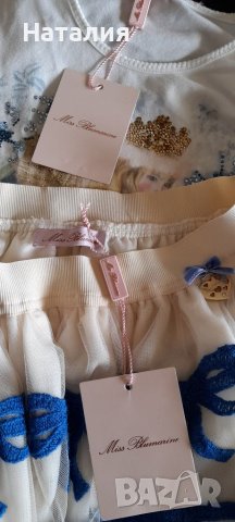 Ново! Костюм Сет Miss Blumarine оригинал, снимка 6 - Детски ризи - 40151717