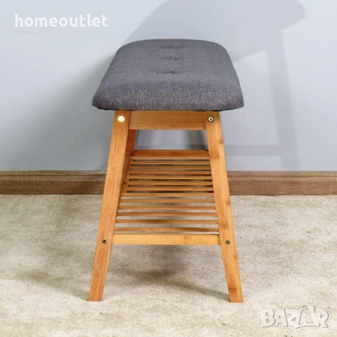 ПРОМОЦИЯ Пейка за обувки от бамбук с мека възглавница  DJYC2102DE, снимка 4 - Други - 52709648