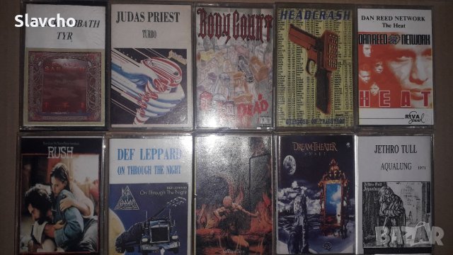 Аудио касети 10 броя/ със студийни записи 