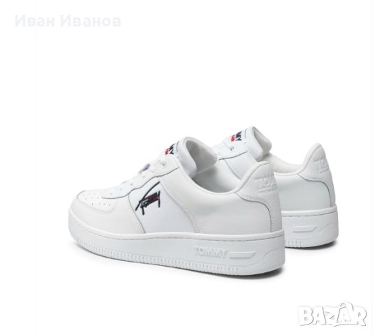 TOMMY HILFIGER

Jeans Basket Cupsole Tjm сникърси/ маратонки  номер 43,5-44, снимка 6 - Маратонки - 43316408