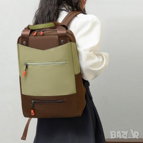 Дамска раница Green 1117, снимка 3 - Раници - 43055480