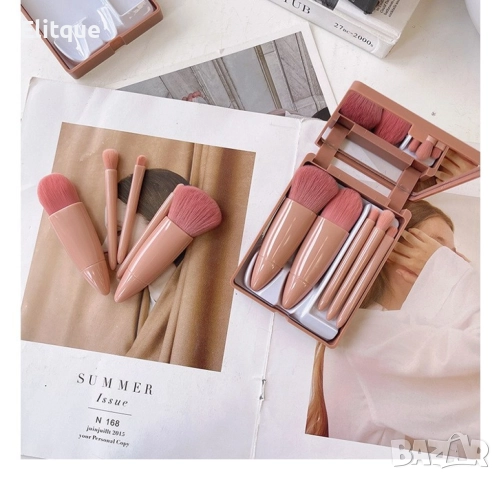 Комплект мини четки за грим HZS408, снимка 14 - Други - 52832045