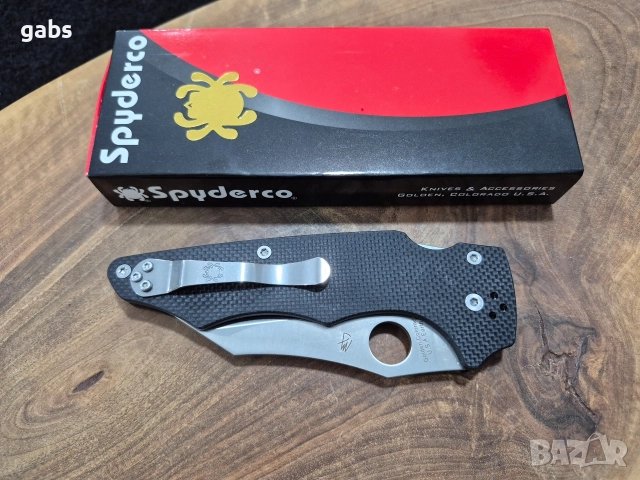Сгъваем нож Spyderco YoJumbo C253, снимка 8 - Ножове - 52939643