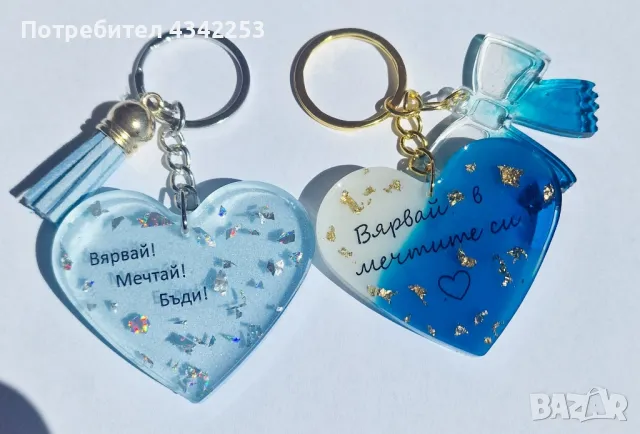 ключодържатели от епоксидна смола 