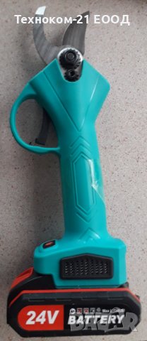 Акумулаторна градинска ножица +2 батерии 24V, снимка 6 - Други инструменти - 36852660