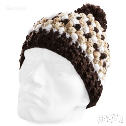 3313 Дамска плетена зимна шапка, снимка 7 - Шапки - 42959177