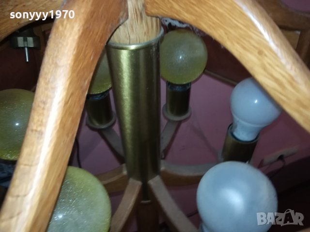 ГОЛЯМА ЛАМПА ОТ ГЕРМАНИЯ 1601240856, снимка 11 - Антикварни и старинни предмети - 43828700