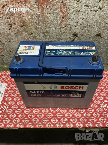 Почти нов акумулатор Азиатка Bosch 45 амп/ч 330 А R+ с гаранция , снимка 1 - Аксесоари и консумативи - 43794607