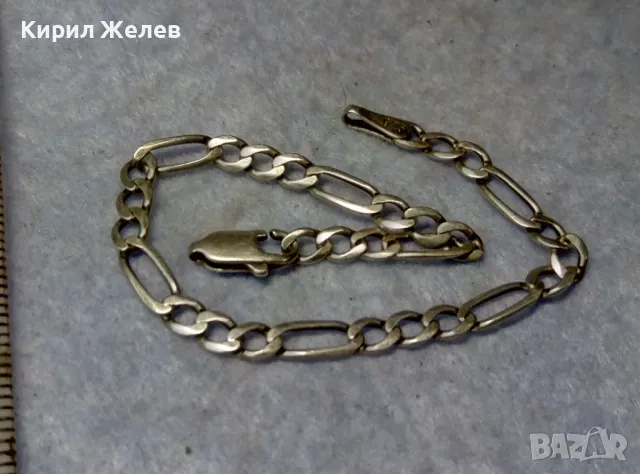 КЛАСИЧЕСКА СРЕБЪРНА ГРИВНА МАЙСТОРСКА Тип КАРТИЕ ПЛЕТКА СРЕБРО 925 с НУЖДА от ХАЛКИЧКА в КРАЯ 26322