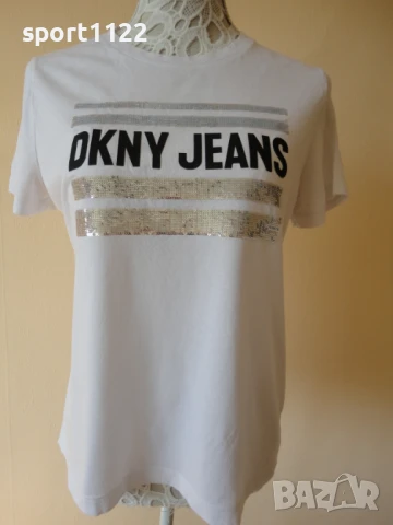 DKNY/размер M/дамска тениска, снимка 6 - Тениски - 51142164