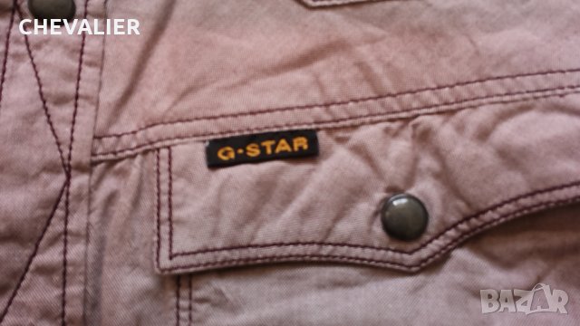 G-Star TAILOR SHIRT L/S размер M - L мъжка риза 6-32, снимка 5 - Ризи - 28513039