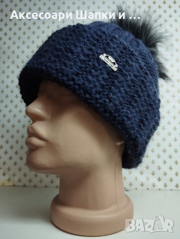 Дамска плетена шапка - мпш35