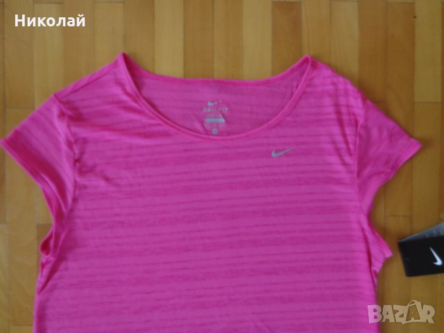 Nike Breeze Short Sleeve Top, снимка 2 - Тениски - 32561270