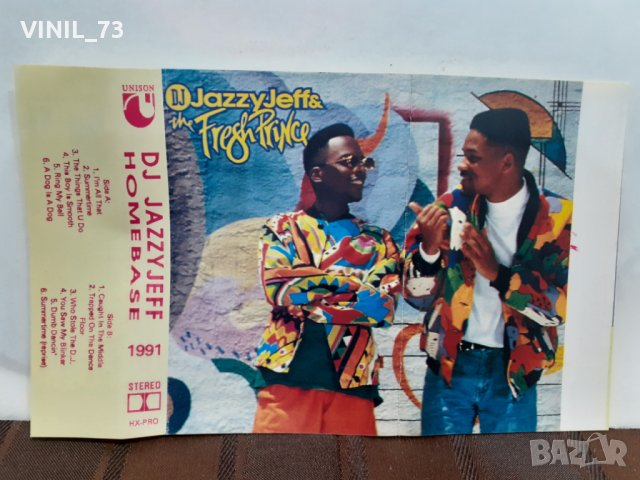   DJ Jazzy Jeff & The Fresh Prince – Homebase, снимка 3 - Аудио касети - 32367591