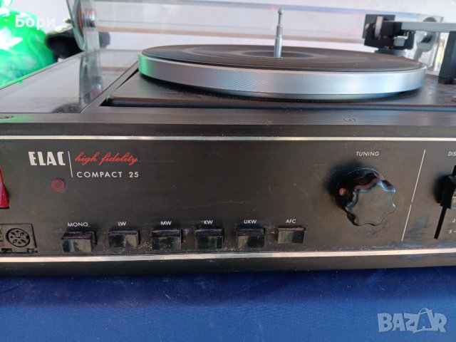 ELAC Compact 25 Грамофон /1971г, снимка 3 - Грамофони - 43468341