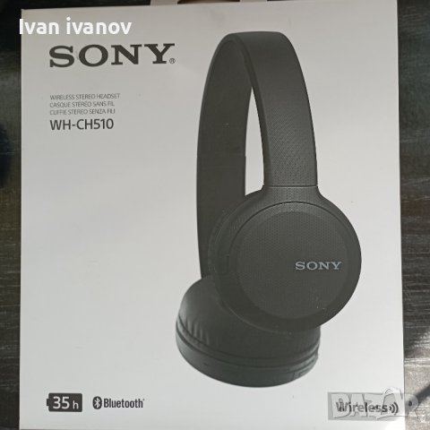 Слушалки Wireless Sony WH-CH510 нови