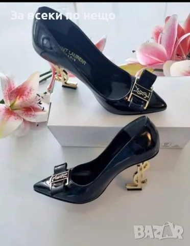 Дамски обувки на ток Yves Saint Laurent, снимка 2 - Дамски обувки на ток - 47615005