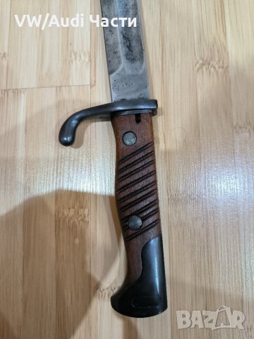 Немски щик нож байонет Маузер S98/05 WWI ПСВ R. Albrecht Herder Solingen, снимка 3 - Антикварни и старинни предмети - 43186365