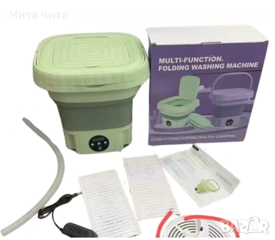 Електрическа компактна преносима перална с горен отвор и контрол на докосване, снимка 7 - Други стоки за дома - 52588945