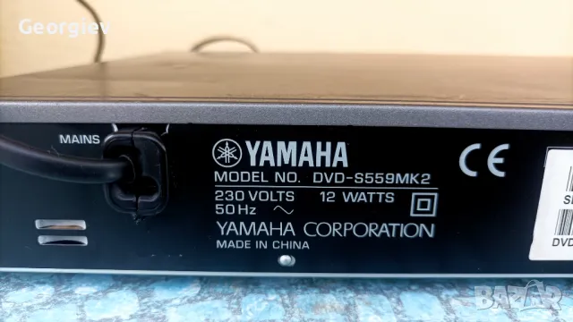  YAMAHA DVD плейър, снимка 8 - Плейъри, домашно кино, прожектори - 49701785