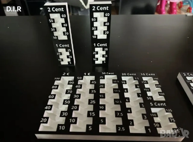 Монетник за евро монети(Панелен) 