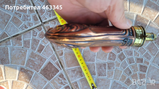 Барутница 9, пушка, пищов, пистолет, снимка 3 - Антикварни и старинни предмети - 53262123