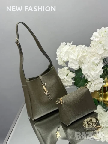 Дамски Кожени Чанти ✨ Yves Saint Laurent , снимка 8 - Чанти - 51371013