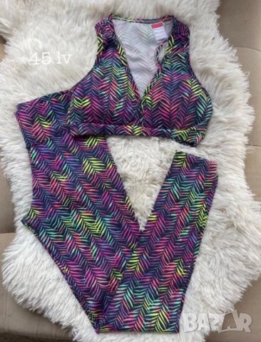 Nike SHEIN фитнес панталони спортен комплект шорти женски, снимка 8 - Спортни екипи - 38058846