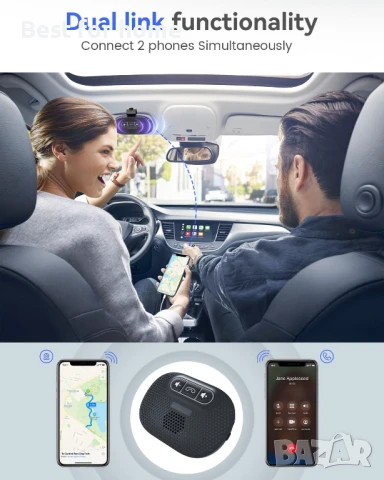 ANSTEN Bluetooth високоговорител за кола , снимка 5 - Други - 51106219