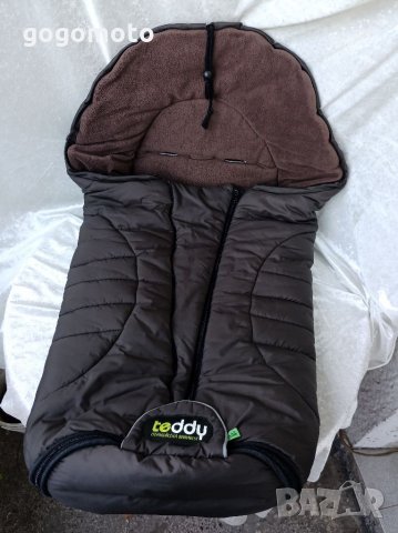 КАТО НОВО Термочувалче,спален бебе чувал за количка "TEDDY Baby Nest" - зимно,made in GERMANY, снимка 5 - За бебешки колички - 33040624