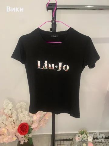 Тениска на Liu Jo размер S, снимка 7 - Тениски - 49600620