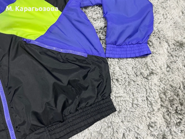 Мъжки винтидж 90s Nike color block windbreaker tracksuit, Размер XL, снимка 6 - Спортни дрехи, екипи - 52554432