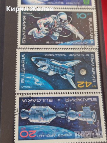 Пощенски марки  смесени серий КОСМОС,САМОЛЕТИ поща България от соца за колекция 29292, снимка 4 - Филателия - 37711885