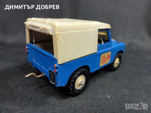 1/32 СТАРА РЕТРО МЕТАЛНА КОЛИЧКА LAND ROVER BRITAINS LTD, снимка 4 - Колекции - 52387898