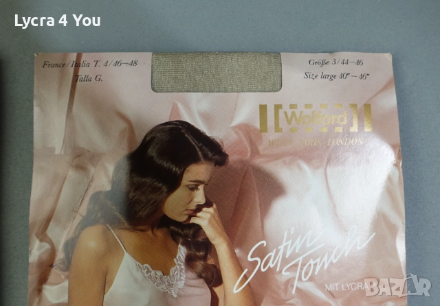 Wolford Satin Touch L размер луксозни дамски чорапогащници, снимка 6 - Бельо - 52714783