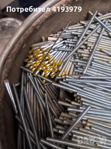 Шпилки м6 150мм дължина чисто нови, снимка 10 - Други машини и части - 52206604