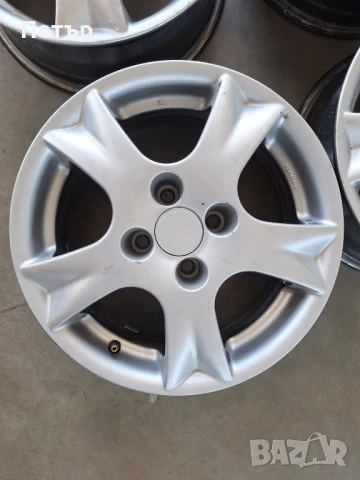 АЛУМИНИЕВИ ДЖАНТИ ЗА ПЕЖО МАЗДА КИА ТОЙОТА  -4Х100Х54-15 цола, снимка 2 - Гуми и джанти - 50877906